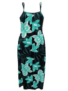 Plus Size Summer Holiday Floral & Leaf Print Dress Elegant Vacation Party - Multicolor - View 4