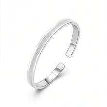 925 Sterling Silver Frosted Star River Bracelets Bangles For Women Girl Everyday Wear Holidays Gifts Fashion Japanese And Korean Style