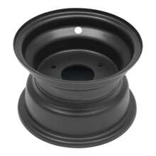 RAINAUT 7" ATV Wheel Rim 3 Lugs 16x8-7 Tire Rim Parts For 125cc ATV Black Wheel Rim Tire 3 Holes 78mm Hole Distance, Black - 7 INCH - View 6
