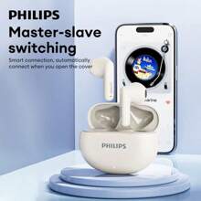 Original Philips TAT1199 Wireless Bluetooth V5.4 Stereo Headset Ultra-Low Latency Gaming Headset Waterproof Sport Earphones New - 白色 - 查看 5
