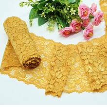 VEN003 "Elegant Lace: Delicacy That Transforms Your Creation" - Mustard - View 3