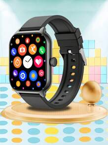 New Version Music Player, Call, Message, Weather, Step Counter Multi-Function Smart Watch