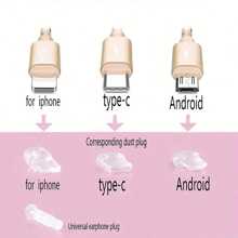 1pc Metal Rhinestone Bow Charm/Phone Charging Port Dust Plug/Decoration Pendant/Compatible With Iphone/Type-C/Android Plug