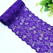 VEN003 "Elegant Lace: Delicacy That Transforms Your Creation" - 紫色 - 查看 1
