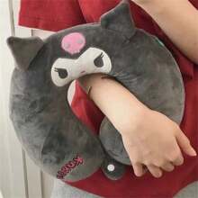 三丽鸥酷洛米舒适U型枕，旅行、午睡颈部支撑枕，保护颈椎，柔软记忆棉卡通颈枕