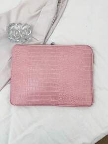 Crocodile Texture Laptop Sleeve Bag, Compatible With MacBook 13/13.3/14/15/16 Inch Air/Pro, Notebooks, Laptops, Chromebooks