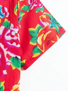Casual Business Printed Short Sleeve Shirt, Minimalist & Fashionable