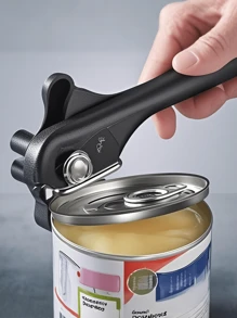 1 件装多功能侧开式快速简易不锈钢罐头刀厨房开罐器小工具厨房配件 - 預設 - 查看 8
