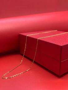 Elegant 925 Sterling Silver Necklace For Women, Minimalist & Unique Design, Perfect Gift For Casual Wear Or Special Occasion, Choker Style Jewelry, Sexy & Cute, Ideal Gift For Wife/Daughter/Mother On Holidays Or Birthday