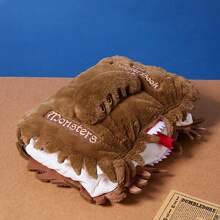 Miniso Harry Potter Series No.16 Monster Book Of Monsters Cushion Oficjalna licencjonowana urocza pluszowa poduszka na drzemkę z zabawkami (1 szt.)