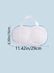 1 pieza Bolsa de malla para ropa interior, Bolsa de lavandería para sostenes lavable a máquina, Bolsa de lavandería para lencería resistente a la deformación y organizadores de limpieza para viaje