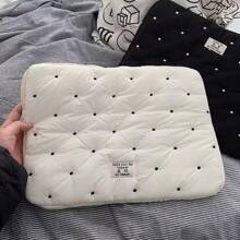 Inch Puffy Notebook Pouch 15-16Inch Cute Laptop Sleeve 9-11 Inch Tablet Sleeve Girl Bag