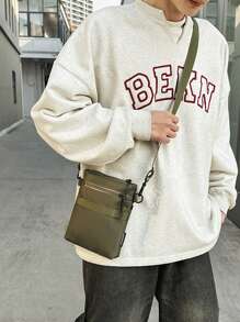 New Crossbody Phone Bag For Men, Commute & Outdoor Casual, Unisex Backpack - Multicolor - View 10