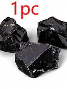 QYDCX Cristais de quartzo fundidos Azul Lago / Vermelho Vinho / Preto: Azul Marinho / Vermelho Vinho / Cristais Decorativos de Vidro Preto DIY, Pedra Derretida para Cenário Decorativo Difusor de Pedra, Jóias Fazendo - Espécime Mineral Gema Cristal de Pedra para Equilíbrio de Chakra, Reiki, Boa Sorte, Decoração de Aquário/Tanque de Peixe Doméstico, Decorações de Vaso de Flor Bonsai - Adequado para Natal, Ano Novo, Dia dos Namorados - 3-5cm/1,18-1,96 polegadas