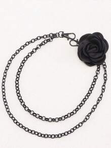 1pc Premium Camellia Waist Chain, Suitable For Daily Wear - Multicolor - View 4