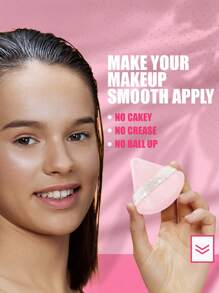 6/3 stuks luxe diamantpoederdonsjes - zachte, dubbelzijdige fluwelen en suède textuur, natte en droge make-up foundation blending spons voor onder de ogen, foundation applicatie, zacht voor alle huidtypes, sprankelend strass cadeau