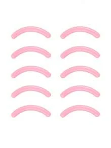 10/11支装不锈钢睫毛夹，宽口设计，持久卷翘，专业化妆师必备工具 - 彩色 - 查看 9