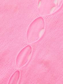 قطعة واحدة من ملابس داخلية نسائية جذابة بتدرج ألوان الأومبير ، فستان ضيق خاص بتصميم مجوف ، قماش عالي المطاطية ، مناسب للعطلات والشاطئ - متعدد الألوان - مشاهدة 8