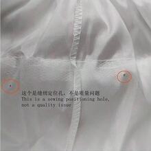 芭蕾短裙衬裙 3 圈骨架厚实蓬松，腰围 60 厘米 - 90 厘米