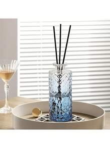 12 件蓝色玻璃花瓶小钻石花瓶中心装饰迷你花瓶桌面装饰中心装饰婚礼、派对、生日招待会家居、乔迁礼物