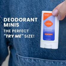 Lume Whole Body Women's Deodorant-Mini Smooth Solid Stick-Aluminum Free-Soft Powder Scent-Trial Size - 0.5oz - 1 - 查看 6