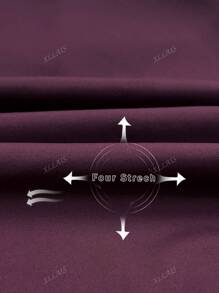 Pantalon de femme XLLAIS, mode, taille haute élastique, jambes droites longues