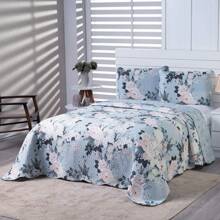 Boutis Ultrasonic Double-Sided 3-Piece Bedspread Kit With Pillowcase - Marseille - View 2