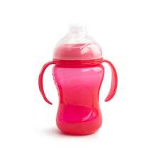 300ml Easy-Grip Double Handle Spill-Proof Hard Duckbill Cup, 1 Pack, 98g Baby Sippy Cup With Dust Cover & Silicone Spout, For Boys & Girls 6 Months+ - Uniform Color - View 6
