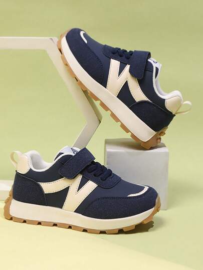 1 Pair Children's Casual Comfortable Outdoor Anti-Slip Sports Shoes, Suitable For All Seasons