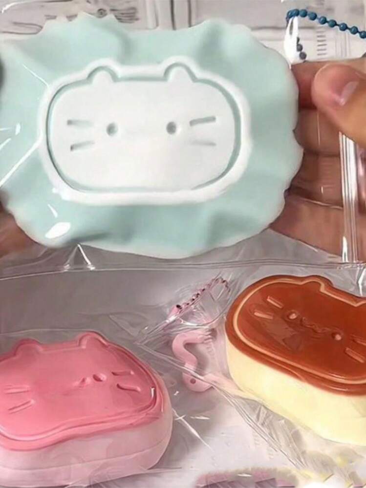 スクイーズ おもちゃコレクション:チーズ子猫、ぶどう肉球、ゆっくり反発スクイーズおもちゃ、かわいい猫、犬、ペンギン、バナナ、ストレス解消おもちゃ 10代と子供向け - マルチカラー - 見る 2