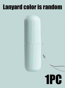 1 Stück Reise Zahnbürstenhalter, tragbarer Zahnbürstenbecher für Reisen, Camping, Geschäftsreisen und Schule, multifunktionales Zahnbürsten- und Zahnpastaset, tragbarer Reise-Mundwasserbecher, Zahnbürstenbecher-Set für Zuhause, Studenten-Wohnheim, Zahnpflege-Mundwasserbecher, Rückkehr zur Schule