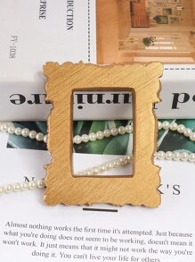 1pc Oval Decorative Frame, Room Decor, Decoration, Bedroom Decor Best Gifts Birthday Graduation