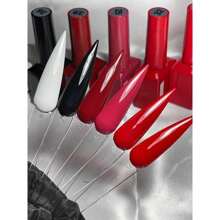 Kit 12 Esmalte Gel Led Uv Zem Ou XD Nail Gel Soak Off Color Coat 10ml Uv/Led Cores Novas Vivas E Vibrantes Festa Junina
