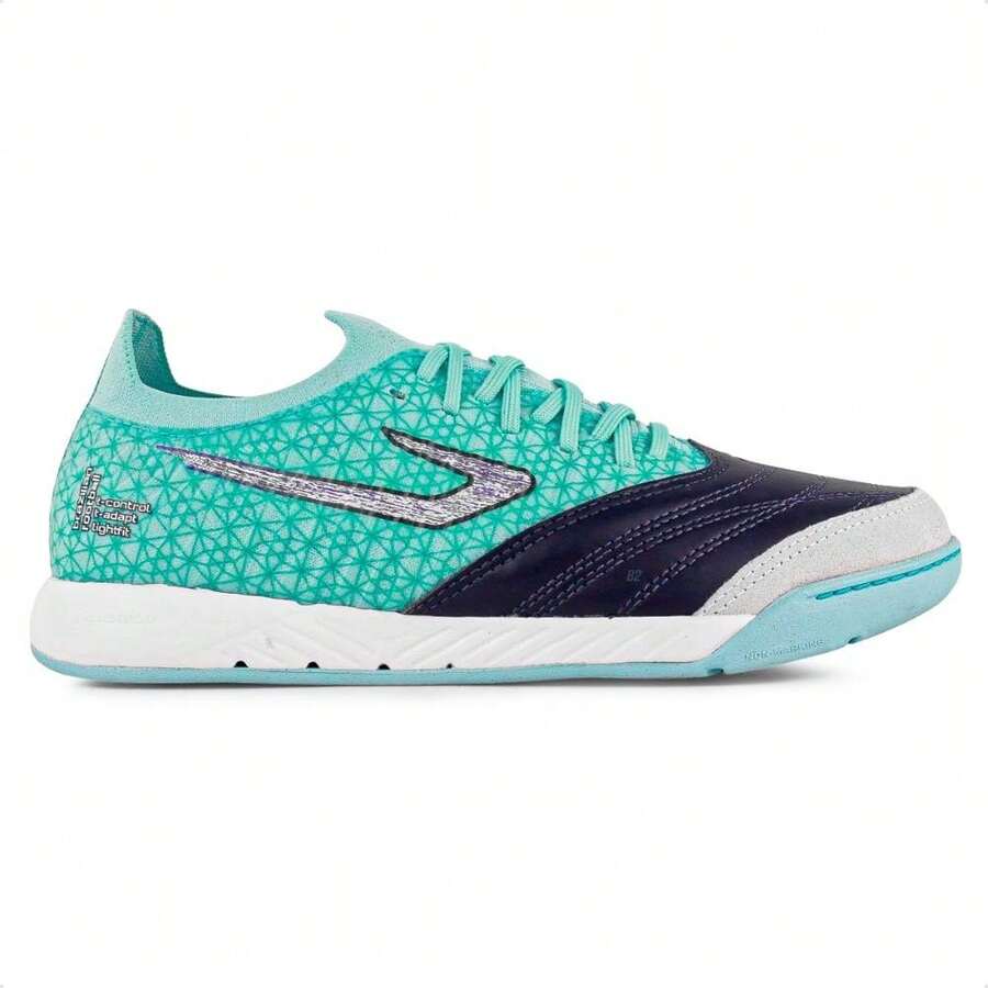 B2 Online Topper Dominator Fuse Unisex Futsal Boot 100% ORIGINAL With INVOICE And WARRANTY - 綠色 / 海軍藍 - 查看 1