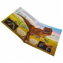 Livro Com Fantoche Dinossauros - Multicolorido - Visão 5
