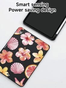 Matte Black IPad Tablet Protective Case, Soft Silicone Purple Butterfly Black Tablet Protective Cover, Compatible With IPad 9th Gen (10.2"), Multi-Color - IPad Pro 11" 2021 & IPad 10th Gen, Compatible With Samsung Galaxy Tab, Built-In Pen Holder, Slim Design