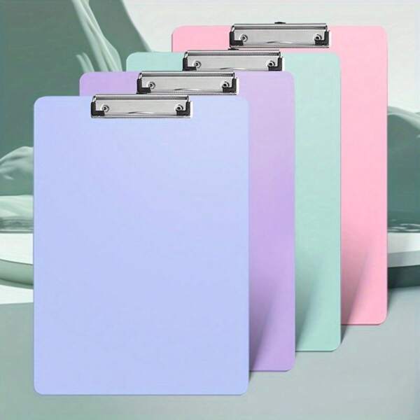 2pcs/1pc 4 Colors, A4 Writing Pad, Scrapbook, Writing Pad Folder, Multi-Function Standing Writing Pad, Durable Office, Home And School Supplies