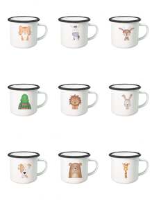 1 件定制名字个性化礼品白色搪瓷杯，特殊场合的独特礼物，个性化照片咖啡杯，定制露营杯，定制圣诞礼物，个性化周年纪念照片杯，送给家人、朋友和宝宝的完美礼物，个性化万圣节搪瓷杯，定制马克杯，定制咖啡杯 - 白色 - 查看 25