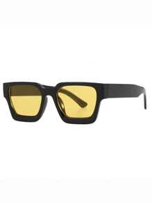 Gafas de moda para hombres, nuevas gafas de moda de marco grueso, gafas de comercio exterior en caja, gafas de moda de marco grande personalizadas
