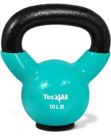 Pesas rusas con base de goma, set de pesas rusas para mujeres, pesas rusas para entrenamiento de fuerza (4.5-29.5 kg) - Rosa - Ver 9