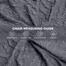 L-Shape Sectional Sofa Cover 2-Pieces Couch Chaise Cover For 3 Seater + 4 Seater Sofa With 2PCS Pillowcases Soft Jacquard Elastic Stretch Sofa Slipcover Protector Couch L Shape Sofa Slipcover - Grey - View 7