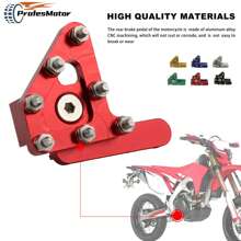 摩托车折叠式后刹车踏板脚杆头端 CNC 通用适用于 CRF CR XR 50cc-125cc RM KX250 KLX TTR PW SSR Apollo TAO SDG 越野车、摩托车、越野摩托车、摩托车配件、越野车配件 - 均碼 - 查看 1