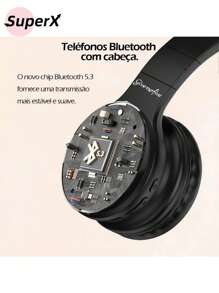 Tune T510bt  Wireless Bluetooth Stereo Headphones For Android IOS - 黑色 - 查看 10