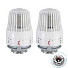 3X Radiator Thermostatic Head Heater Control Thermostat Head Heating Valve Tools - 白色 - 查看 7