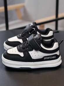 1 Pair Of Baby Sports Shoes, Suitable For Children's Casual Sneakers For Both Male And Female Students. The New 2025 Model Is Suitable For All Seasons - Black - View 3