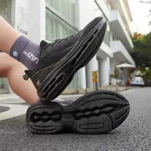 CAMEL CROWN Camel Sports Shoes Men's 2024 Spring And Summer New Leisure Mesh Breathable Cushioning Rope Skipping Shoes Soft Non-Slip Running Shoes