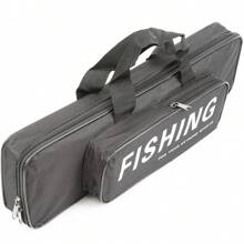 双层钢丝渔具包适用于路亚竿多功能加厚鱼竿包轻便渔具包