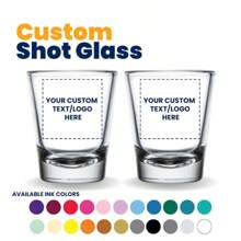 Customized 60th Birthday Shot Glass Favor, Personalized Shot Glasses For 60th Birthday Favors, 60th Birthday Party Shot Glass As Favor (260) - Multicolor - View 6