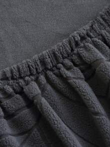 1/2/4pcs Soft Leaf Jacquard Chair Cover, Solid Color Stretch Dining Chair Slipcover For Office, Party, Restaurant