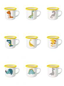 1 件定制名字个性化礼品白色搪瓷杯，特殊场合的独特礼物，个性化照片咖啡杯，定制露营杯，定制圣诞礼物，个性化周年纪念照片杯，送给家人、朋友和宝宝的完美礼物，个性化万圣节搪瓷杯，定制马克杯，定制咖啡杯 - 白色 - 查看 17